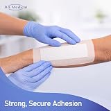 JFA Medical Pack of 25 Adhesive Wound Dressings 100mm x 200mm view 3