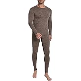 Cyathea Men's Thermal Underwear Set Mid-Weight Brushed Lined Warm Base Layer Soft & Stretchy Indoor Outdoor Activities R06
