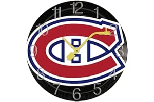 Wall Clock Montreal Classic Non Ticking 40 * 40cm Battery Operated Room Decor for Office Home