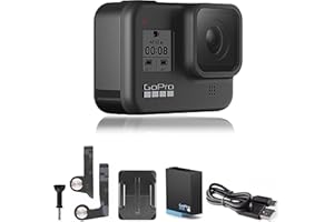 GoPro HERO8 Black - E-Commerce Packaging - Waterproof Digital Action Camera with Touch Screen 4K HD Video 12MP Photos Live St