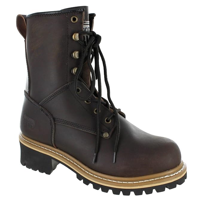 rugged blue pioneer ii logger boot
