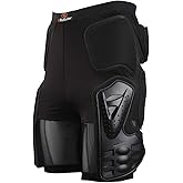 3D Butt Pads,Protective Padded Shorts for Snowboarding Gear,Impact Shorts Protection Hip Butt and Tailbone Pad for Skiing Skating