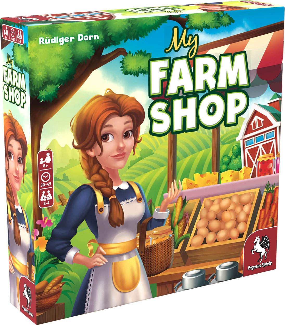Pegasus Spiele Strange But True! Farm Insert Strategy Game (2-4 Players, 8+)