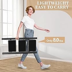 HBTower 3 Step Ladder Folding Step Stool, 330 Lbs