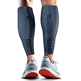 Rymora Calf Compression Sleeves Men Women - Leg Compression Sleeve Footless Socks - Shin Splint Relief Fitness Running