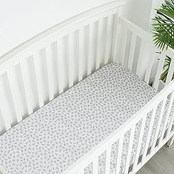 Mini Crib Sheets 4 Pack for Baby Boys
