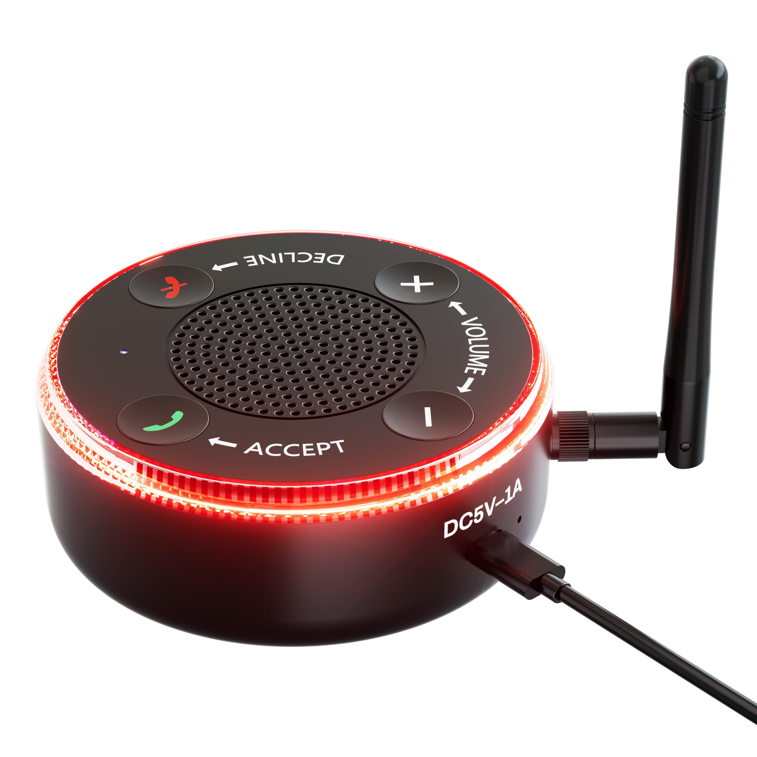 Photo 1 of Lamborsafe Cell Phone Ringer Amplifier for Elderly, External Ringer for Cell Phone, Bluetooth Ringer Amplifiers for Hard of Hearing – Loud Ringtone/Call, Message & App Alerts/Answer Calls