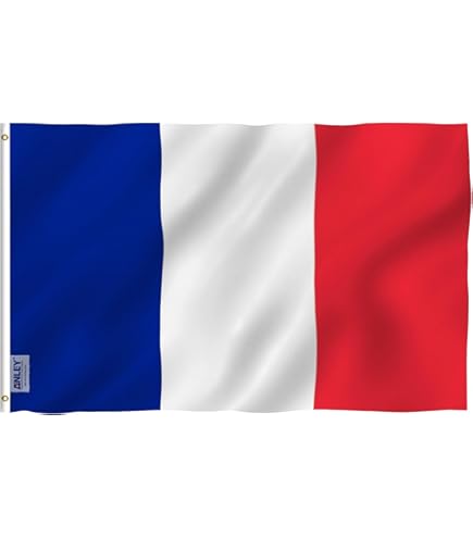 ANLEY Fly Breeze 3x5Pi Drapeau De L'Italie-Couleur Vive Résistant Aux UV-Tête En Toile/Double Couture-Drapeau Italien Polyester œillet En Laiton 3x5Pi