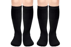 qikqik Toddler Soccer Socks Kids Soccer Socks Boys Baseball Sock Youth Football Sock Girls Softball Accessories Team Sports