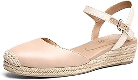 dream pairs women's elastic ankle strap espadrilles wedge sandals