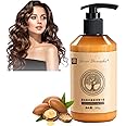 [Original and Genuine] Long-lasting Styling Moroccan Volume Moisturizing Elasticity, 300g Morocco Moisture Styling Elastin Conditioner for Curly Hair, Moroccan Curl Defining Cream