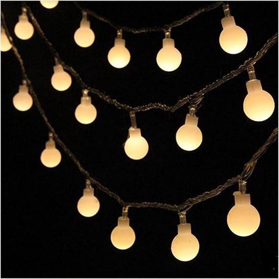 Amazon Co Jp Led ストリングライト 丸 ボール 型 イルミネーションライト ガーランド 5m 40灯 シャンパンゴールド ホーム キッチン Amazon Co Jp Led ストリングライト 丸 ボール 型 イルミネーションライト ガーランド 5m 40灯 シャンパンゴールド ホーム キッチン