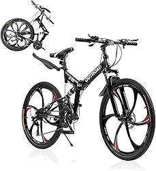 Outroad Folding Mountain Bike Foldable/Unfoldable