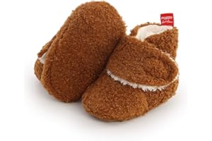 Ohwawadi Infant Baby Slippers Girls Boys Booties Warm Baby Socks Shoes Newborn Crib Footwear Prewalkers