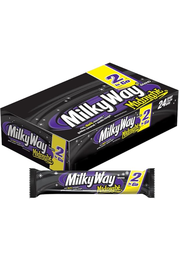 Amazon.com : Milky Way Midnight, 1.76 oz, 24 count : Candy And