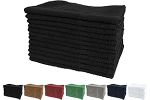 J. Adler Bleach Proof Salon Towel | Soft Cotton Bleach Safe Hand Towels | Vat Dyed, Colour Guard Barber Towel | Perfect Gym, 