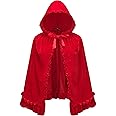 Regenboog Little Red Riding Hood Cape for Women,Red Riding Hood Costume Cape,Halloween Costume