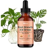Root Drops - Liquid Rooting Hormone for Cuttings- Fast Growth Propagation Drops | Less Shock in Water/Soil/LECA/Moss | Fits Pothos, Monstera, Philodendron &amp; All Houseplants (4 oz) (1)