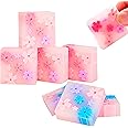 Pink Cherry Blossom Erasers, 6 PCS Cute Flower Erasers for Pencils, Bulk for Artists (6)