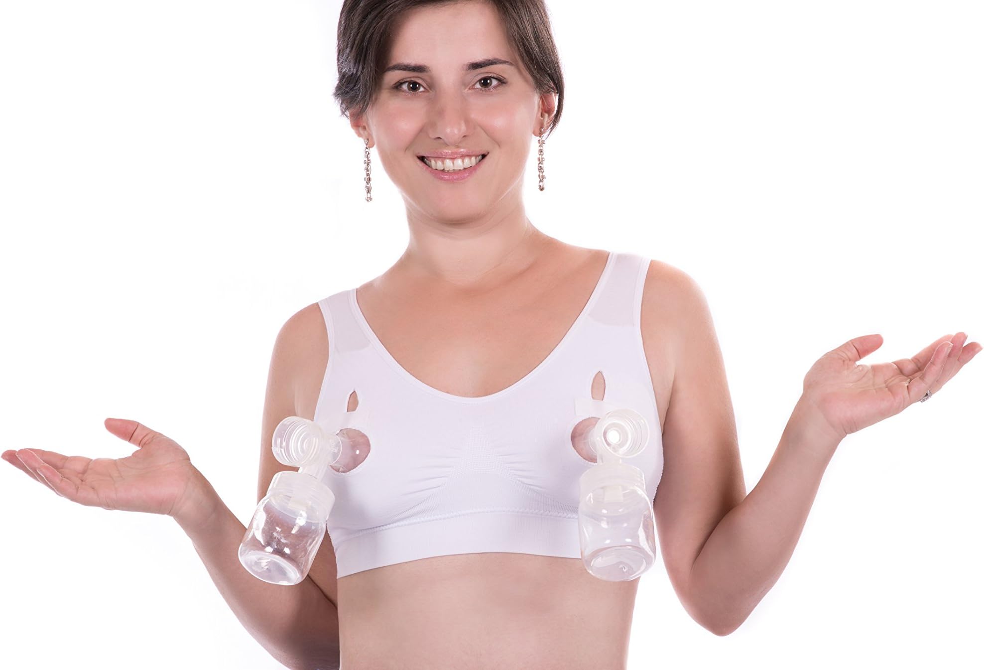 Hands Free Milk Pump Bra, Multi Task Feature,