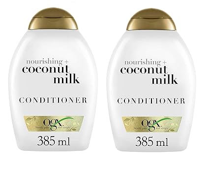 OGX Nourishing + Coconut Milk Conditioner 385 ml Pack of 2