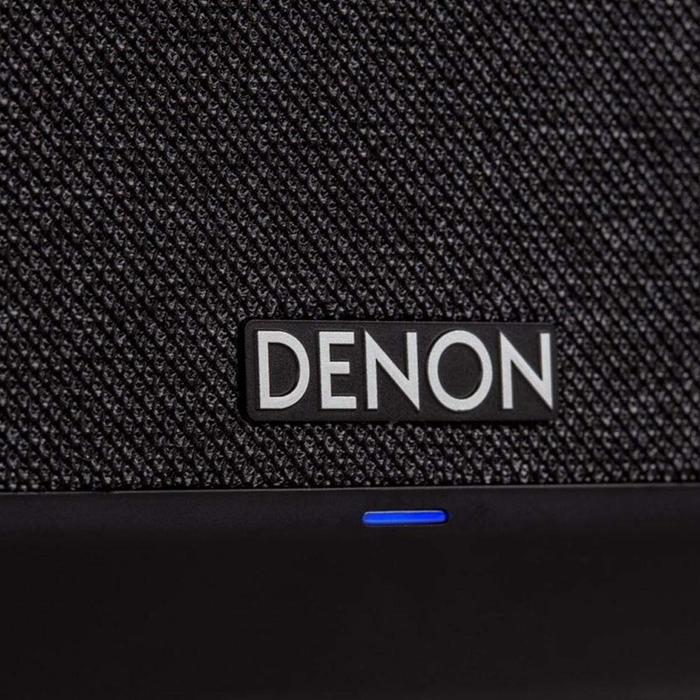 Denon Home 250 Wireless Smart Speaker – Mid-Size, Stereo Sound, Wi-Fi & Bluetooth, HEOS Built-in, Alexa Built-in, Siri & AirPlay 2, Spotify Connect, Multi-Room Support, Black
