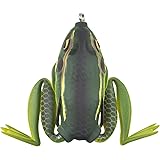 Lunkerhunt Lunker Frog Fishing Lure (Blue Gill) - Perfect Frog Lures for Bass Fishing That replicates Like a Real Frog with Swimming Legs | Weedless Design