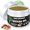 Batana Oil for Hair Growth, 100% Natural Pure Unrefined Organic Batana Oil from Honduras, Prevent Hair Loss, Enhance Thickness & Eliminate Split Ends for Men & Women 4.23 Fl Oz