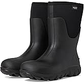 Bogs Men's Classic II Mid Rain Boot, Black, 9