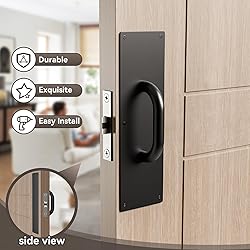 MEEMENG 2 Sets Stainless Steel Door Push
