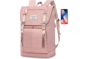Women Backpack School Bags for Teen Girls,College Student Bookbag for 17 Inch Laptop,Work Backpack Gym Backpack Computer Back