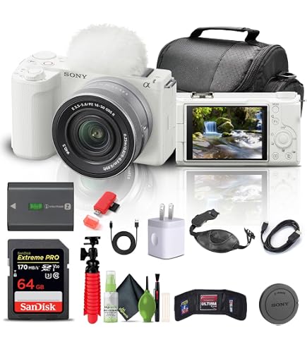 Amazon.com: Sony Alpha ZV-E10 II Mirrorless Camera with 16-50mm