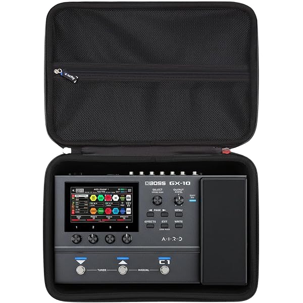 Amazon.com: Musiin Guitar Multieffects Pedal Bag Compatible with