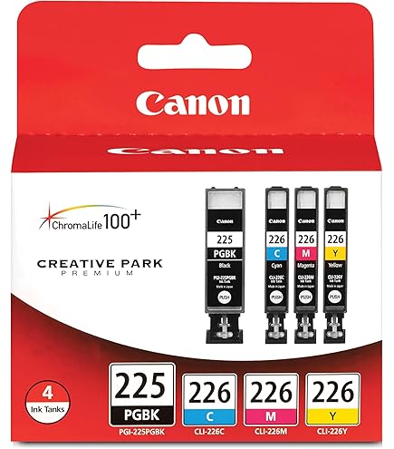 Cartucce Con Chip Canon Set Inchiostro Stampante 10 Pezzi Chip - Compatibile Con Canon PGI-225 CLI-226 MG5120 MX882 Ricariche Stampante Canon Economico - Foto 13