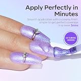 Modelones Aurora Chameleon Gel Nail Polish Set 6x7ml Glitter Blue Purple Green view 4
