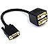 StarTech.com VGASPL1VV 1-Feet VGA to 2x VGA Video Splitter Cable - M/F