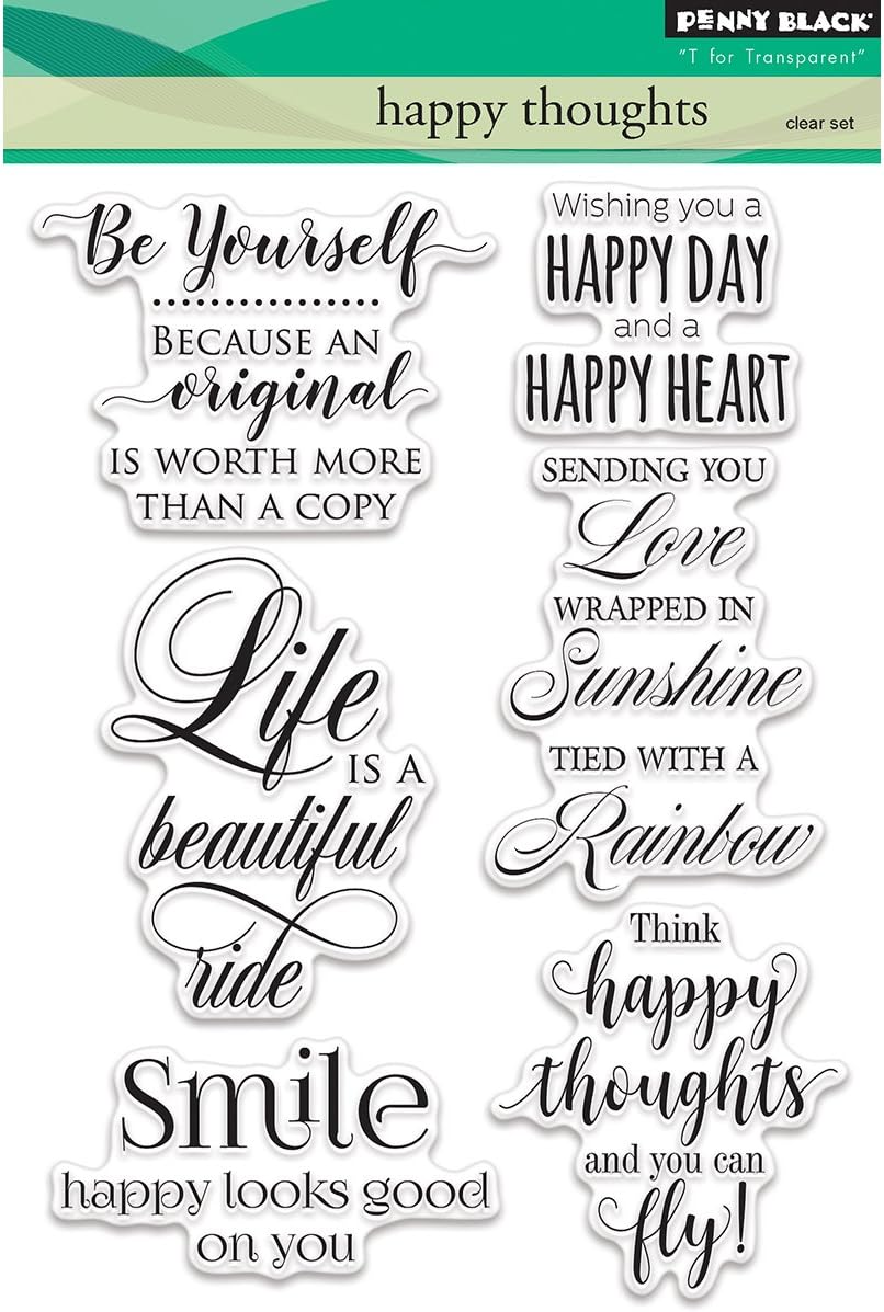 Penny Black Clear Stamp Set, 5"X7"