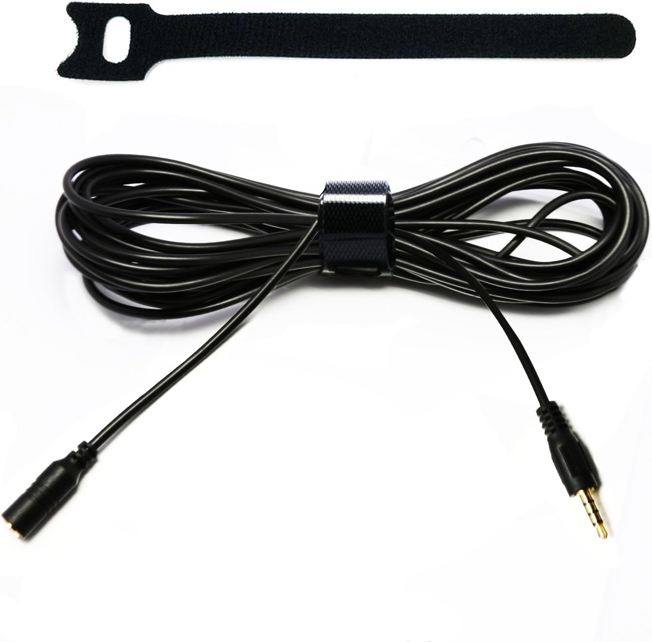 Ownuzz 20-foot (6m) Microphone Audio Extension Cable for Smartphones, Phone, iPad or Camera/Video Tablets, Media Players, TRRS Female 3.5mm to TRRS Male 3.5mm