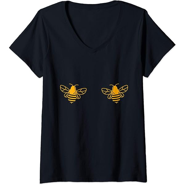 Amazon.com: Boob Bees Bee Boobs Honeybee Boobies T-Shirt