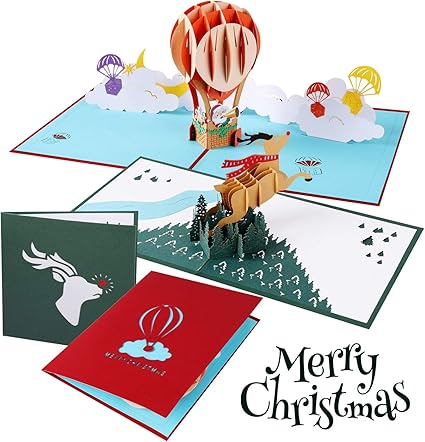 Biglietti Di Natale Hot.Atrigger 3d Biglietto Auguri Natale Pop Up Auguri Natale Paper Christmas Card Biglietto Compleanno Amazon It Cancelleria E Prodotti Per Ufficio