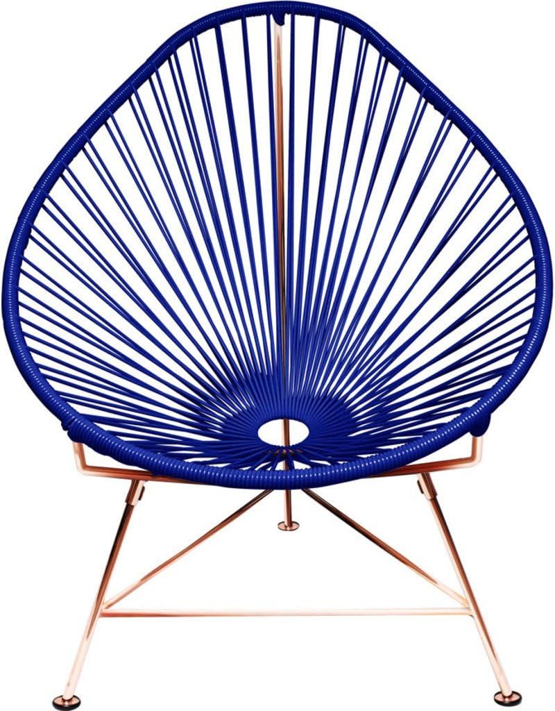 Innit Junior Acapulco Chair – Deep Blue Weave on Copper Frame