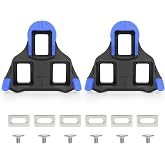 ATWEINA SPD-SL Bike Cleat Set | Compatible With SHIMANO SPD-SL Pedal System for SPD-SL Pedals ;Made of Aluminum and Composite Material