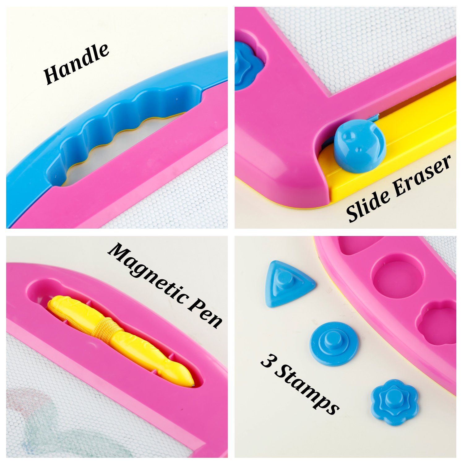 Lavagna magnetica tavolo da disegno cancellabile & lavagna bianca Lavagna Magica Giocattoli educativo per bambini regalo Formato 41 x 31 5CM