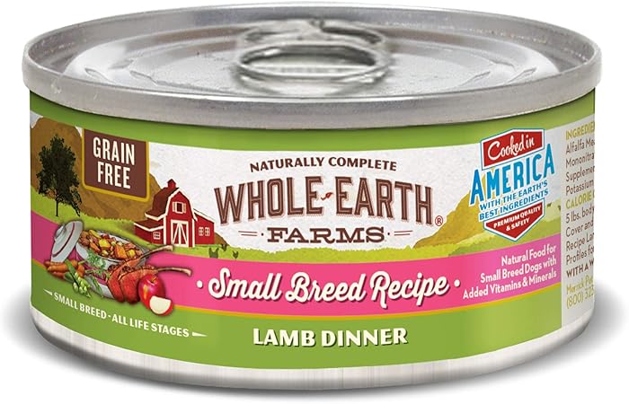 whole earth canned dog food