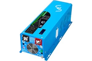 SUNGOLDPOWER UL1741 6000W 48Vdc Pure Sine Wave Inverter Low Frequency 240Vac Input 120Vac/240Vac Output Split Phase with Battery Charger Off-Grid 18000W Peak