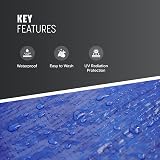 Keplin Tarpaulin Cover 2x3m 70gsm Waterproof PE Material Blue Heavy Duty view 8