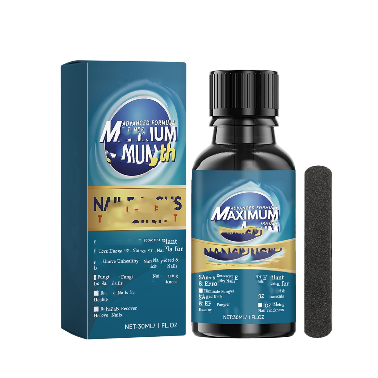 Extra Strong Nail for Toenail and Fingernail Nail Strengthen, Fix Damaged, Broken Nails, 30ml