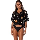 Maaji Womens Midnight Black 2 Ways Shirt