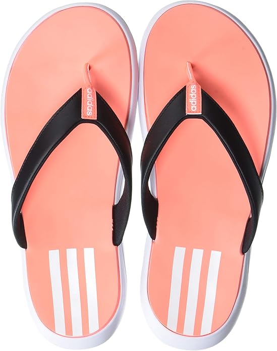 adidas women's comfort flip flop slide sandal
