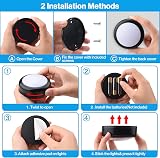 Cadrim Under Cabinet Lights RGB Wireless LED 13 Colors 6pc Battery Powered view 4